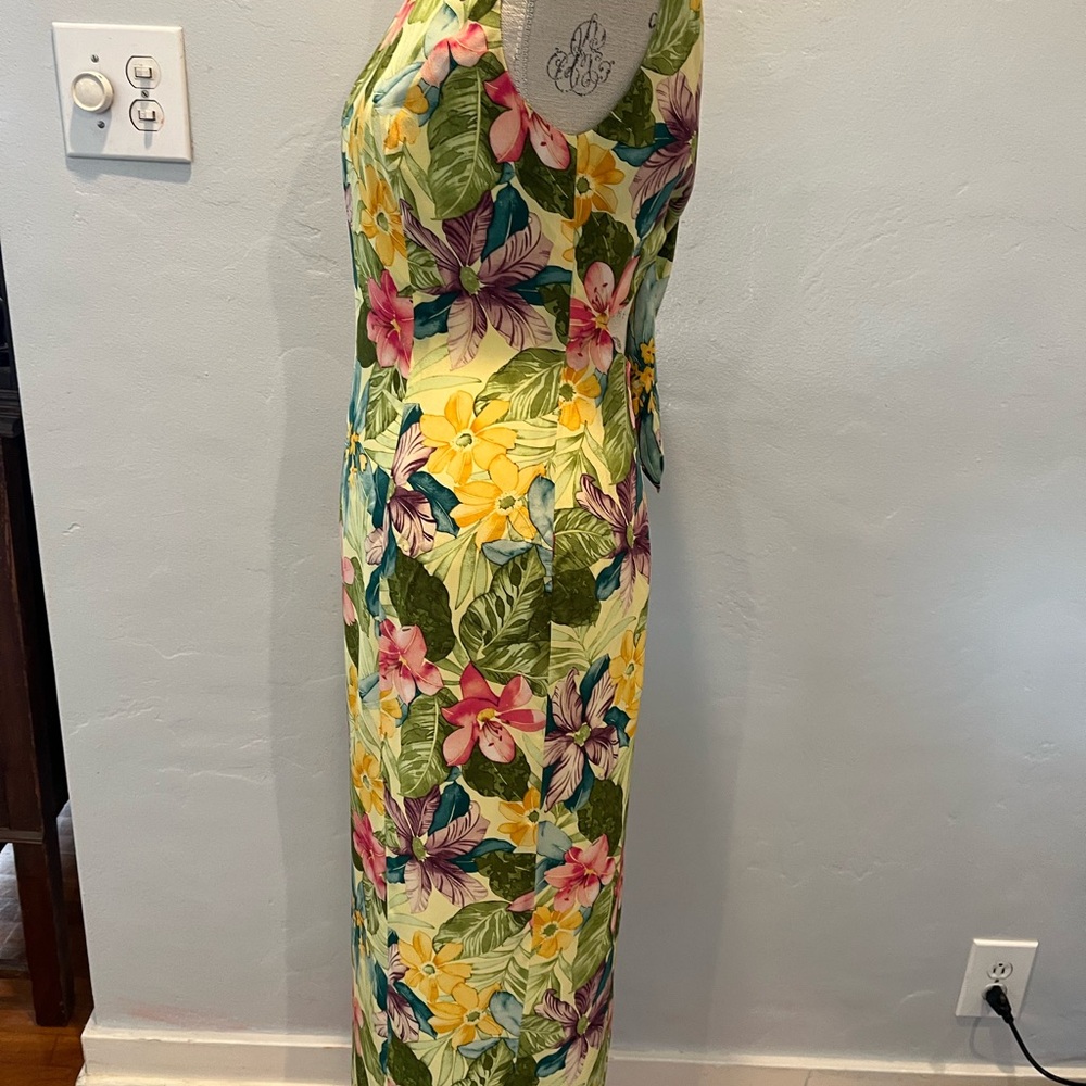 Maggy London Silk Dress Size 4 - Picture 3 of 9